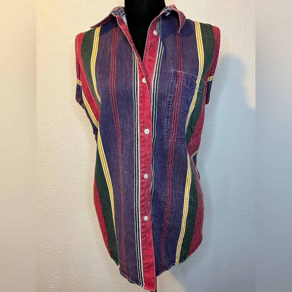 Vintage Andrews Blues sleeveless blouse